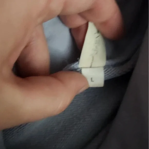 Nap Loungewear Boxy Turtleneck Sweatshirt Women Blue Oversized Long Sleeve Large - Picture 6 of 9